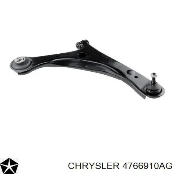 Важіль передньої підвіски нижній, правий Chrysler 4766910AG ціна, від 83.46 USD