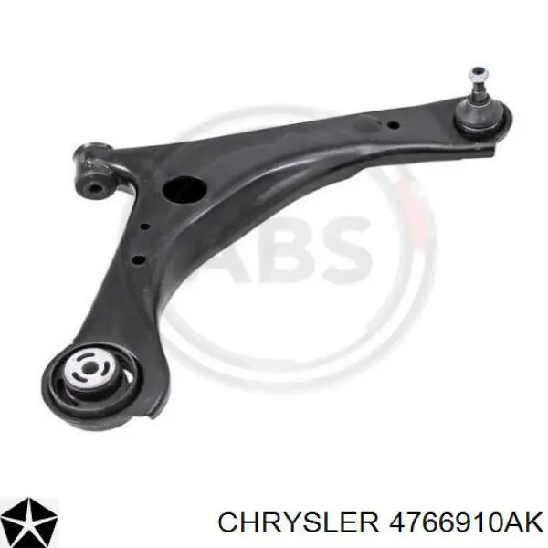 Важіль передньої підвіски нижній, правий Chrysler 4766910AK ціна, від 80.03 USD