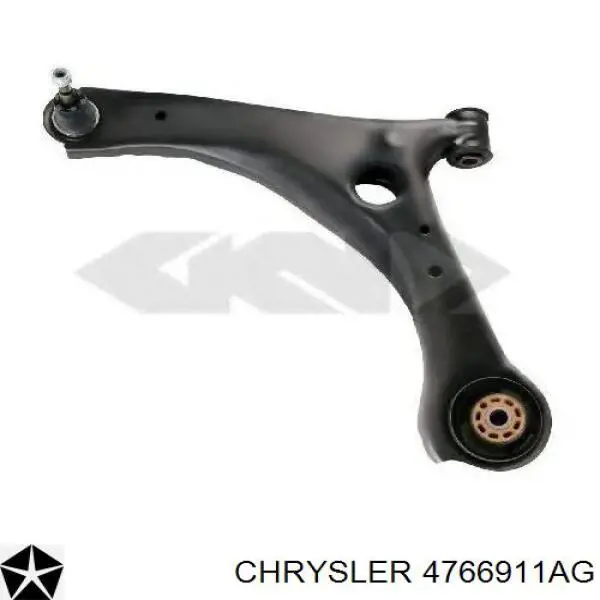 Купити 4766911AG Chrysler Лівий важіль передній нижній підвіски