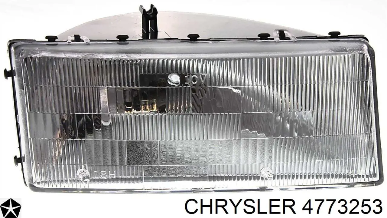 Ліва фара на Chrysler Lebaron 