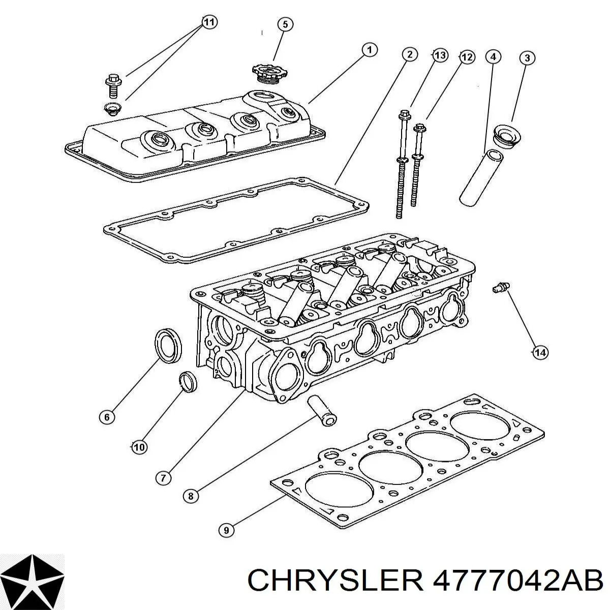  4777042AB Chrysler