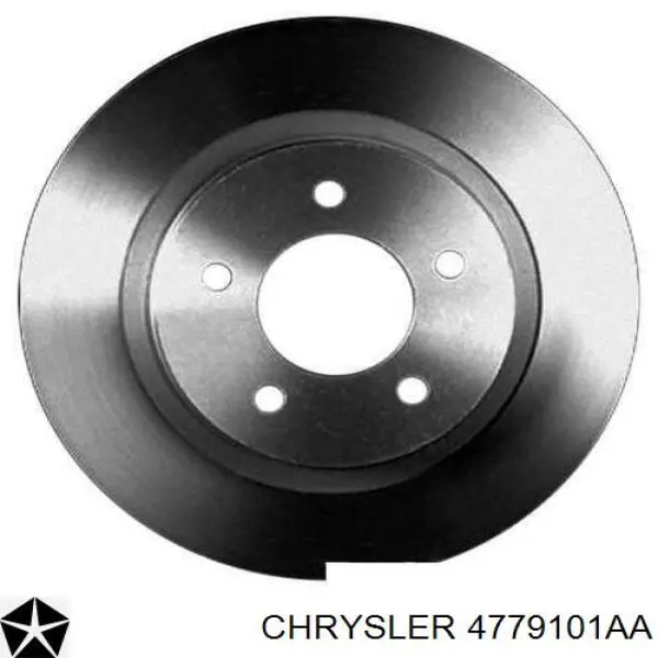 4779101AA Chrysler диск гальмівний передній