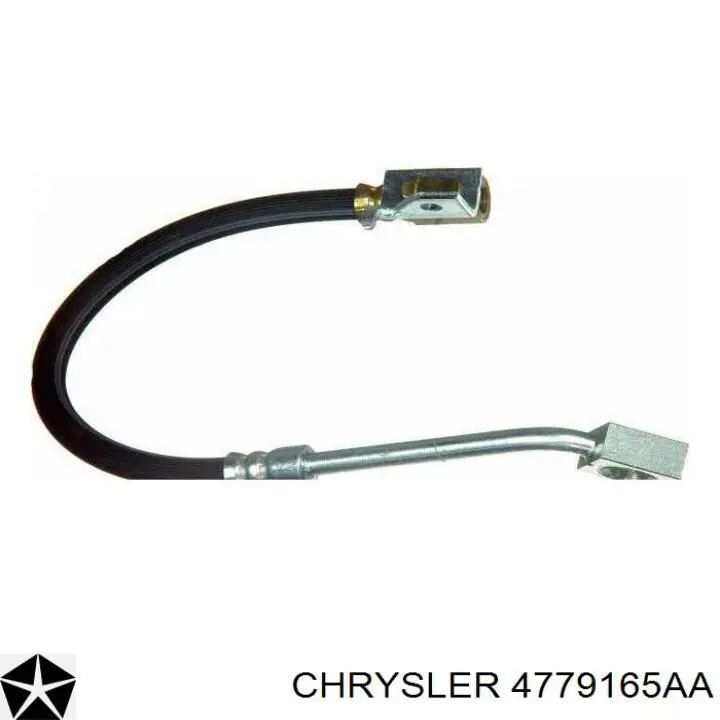 Шланг гальмівний передній, лівий Chrysler 04779165AA ціна, від 25.34 USD