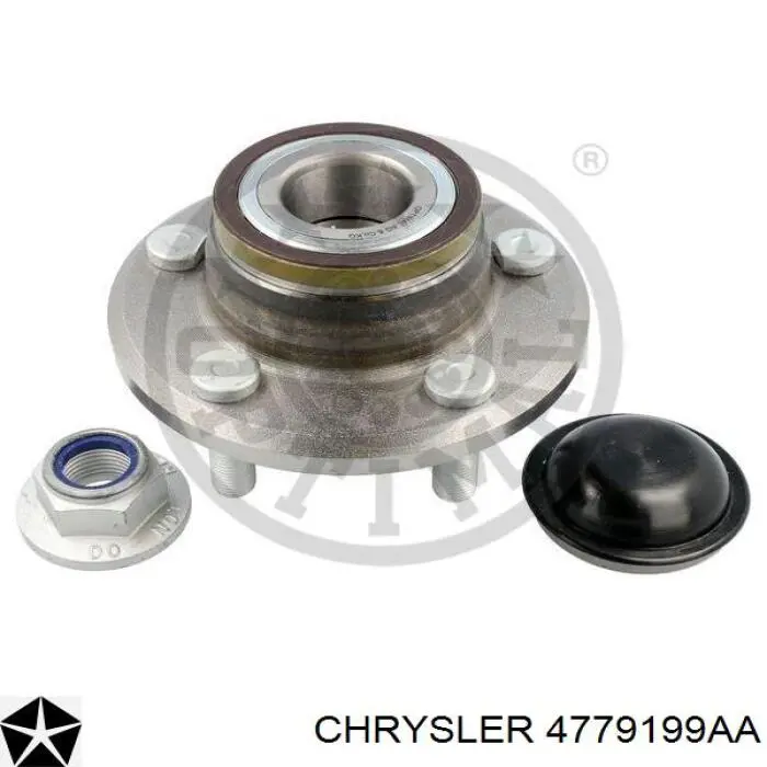 Маточина колеса передня Chrysler 4779199AA ціна, від 64.08 USD