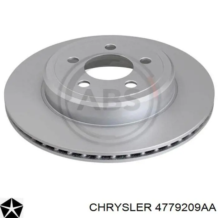Задні дискові гальма Chrysler 4779209AA ціна, від 55.98 USD