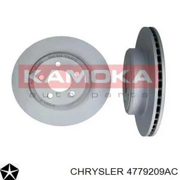Купити 4779209AC Chrysler Диск заднього гальма