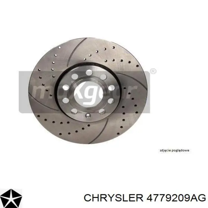 Гальмівні диски 4779209AG Chrysler