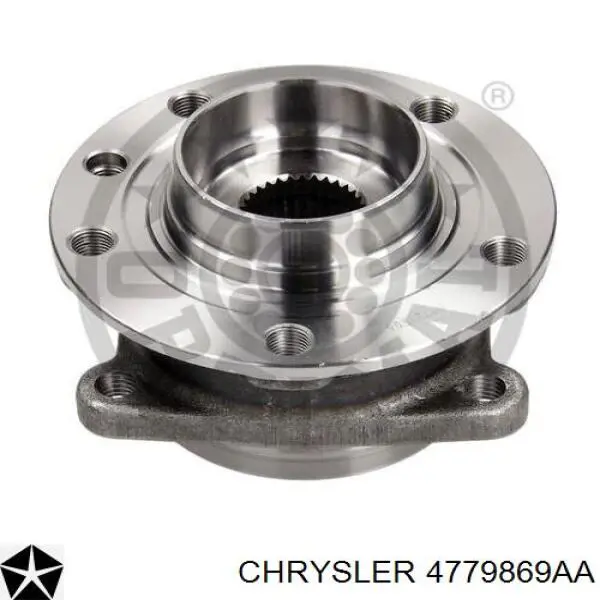 Маточина колеса передня Chrysler 4779869AA ціна, від 110.76 USD