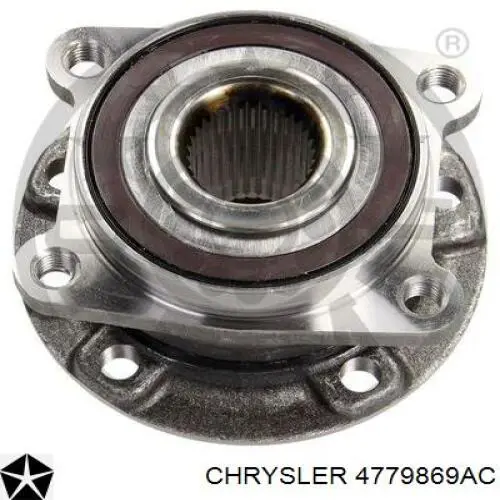 Маточина колеса передня Chrysler 4779869AC ціна, від 38.39 USD