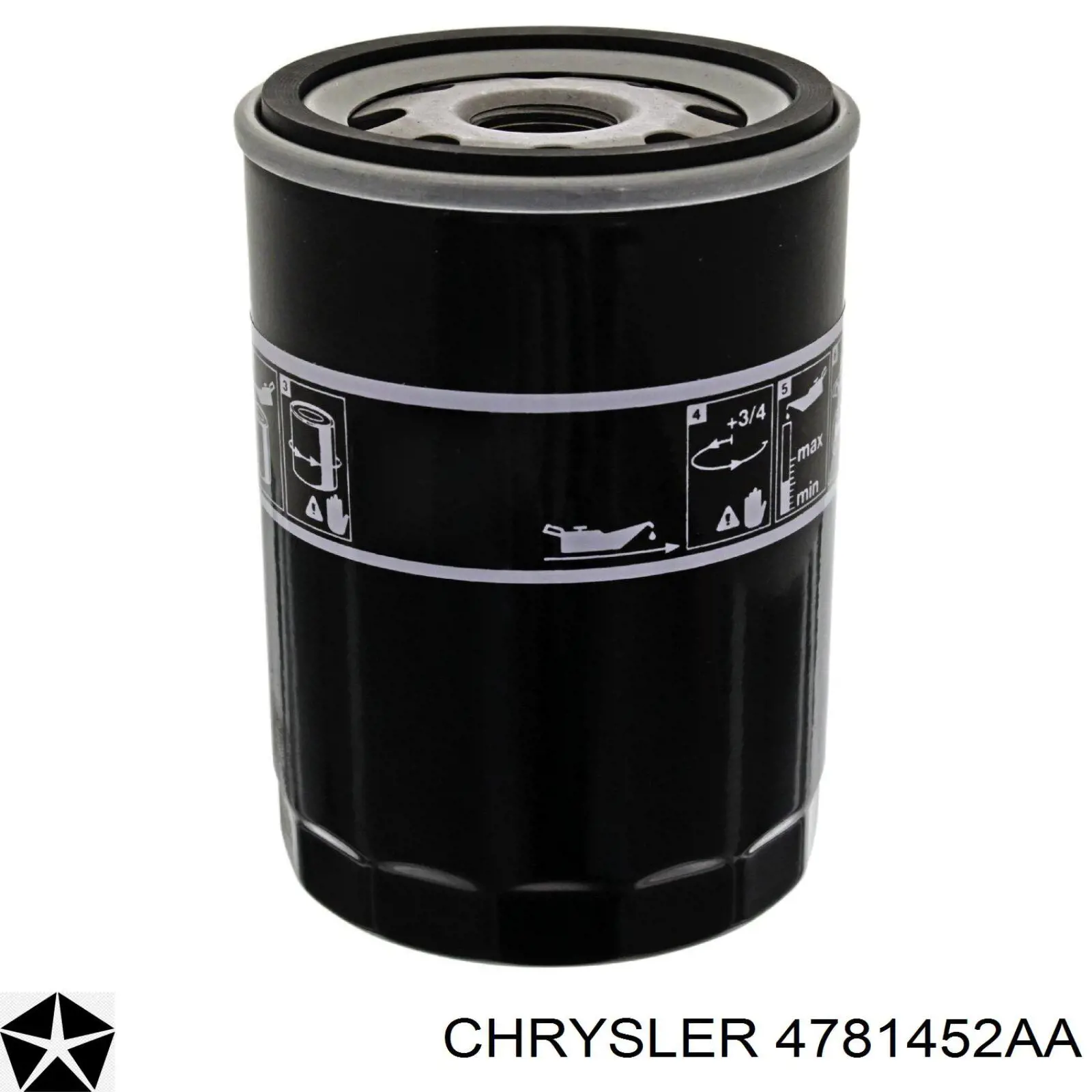 4781452AA Chrysler фільтр масляний