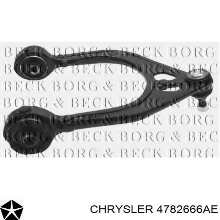 Важіль передньої підвіски верхній, правий Chrysler 4782666AE ціна, від 39.16 USD
