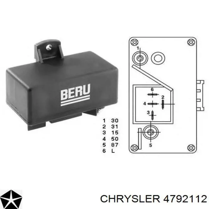 Ролик приводного ременя, паразитний Chrysler 4792112AE ціна, від 10.65 USD