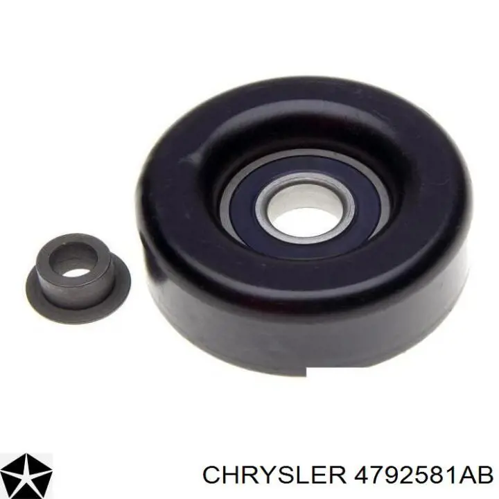 Ролик приводного ременя, паразитний Chrysler 4792581AB ціна, від 14.76 USD