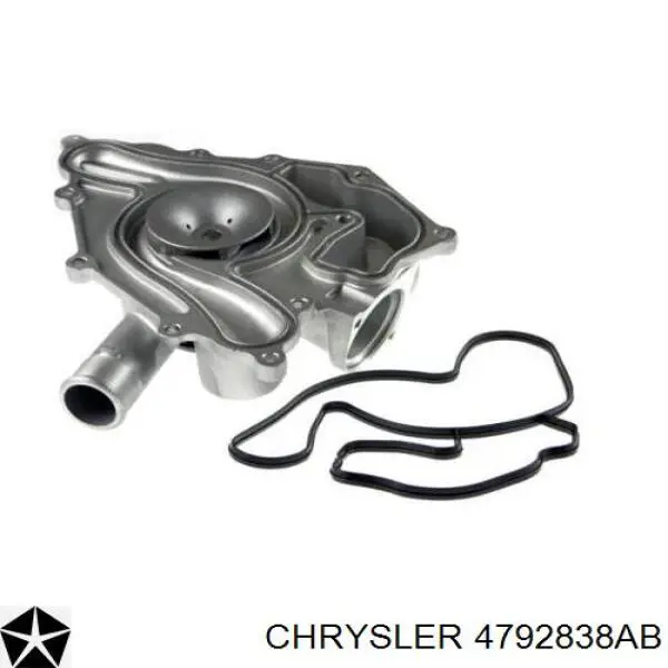 Помпа охолодження Chrysler 4792838AB ціна, від 159.11 USD