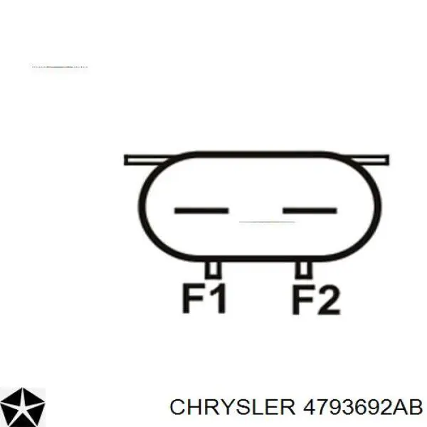 4793692AB Chrysler Авто генератор