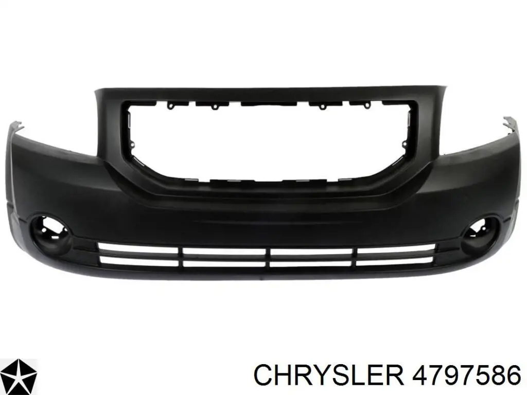 4797586 Chrysler бампер передній