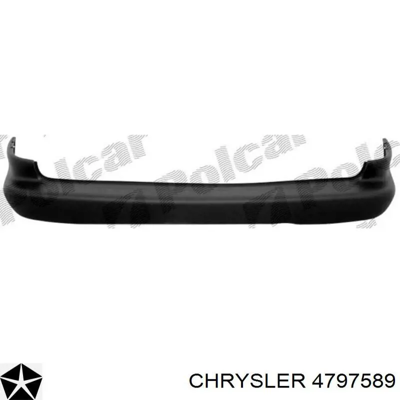 Купити 04797589 Chrysler Задній бампер