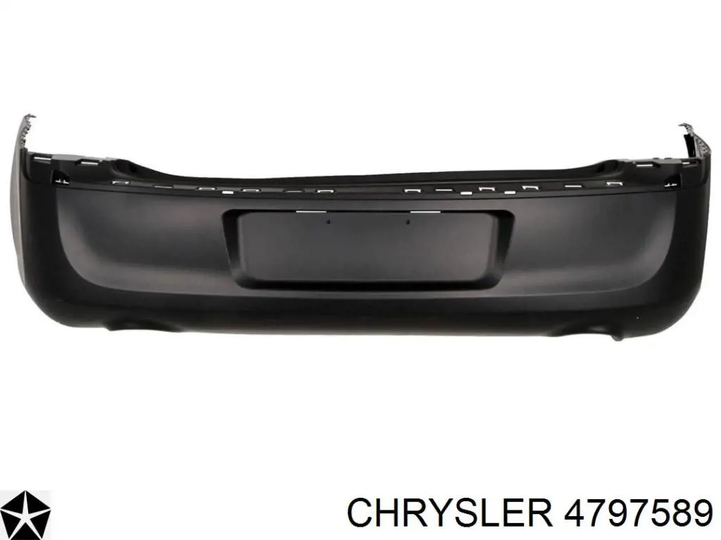 04797589 Chrysler бампер задній