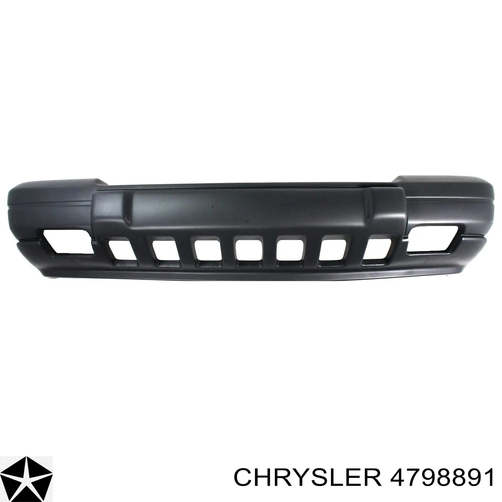 Бампер на авто Chrysler 4798891 ціна, від 55.27 USD