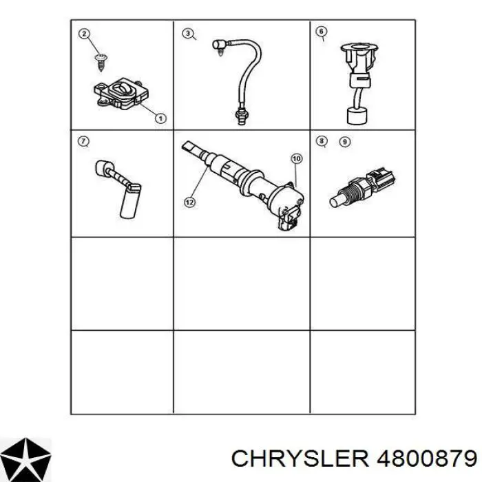 Датчик швидкості 4800879 Chrysler
