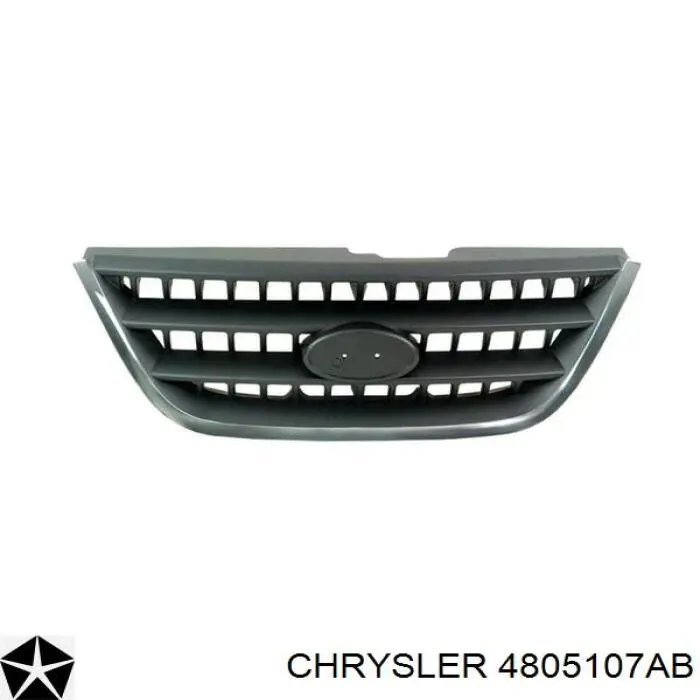 4805107AC Chrysler решітка радіатора