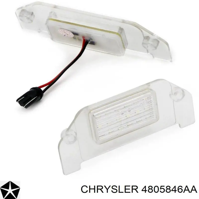Купити 04805846AB Chrysler Ліхтар підсвічування заднього номерного знака