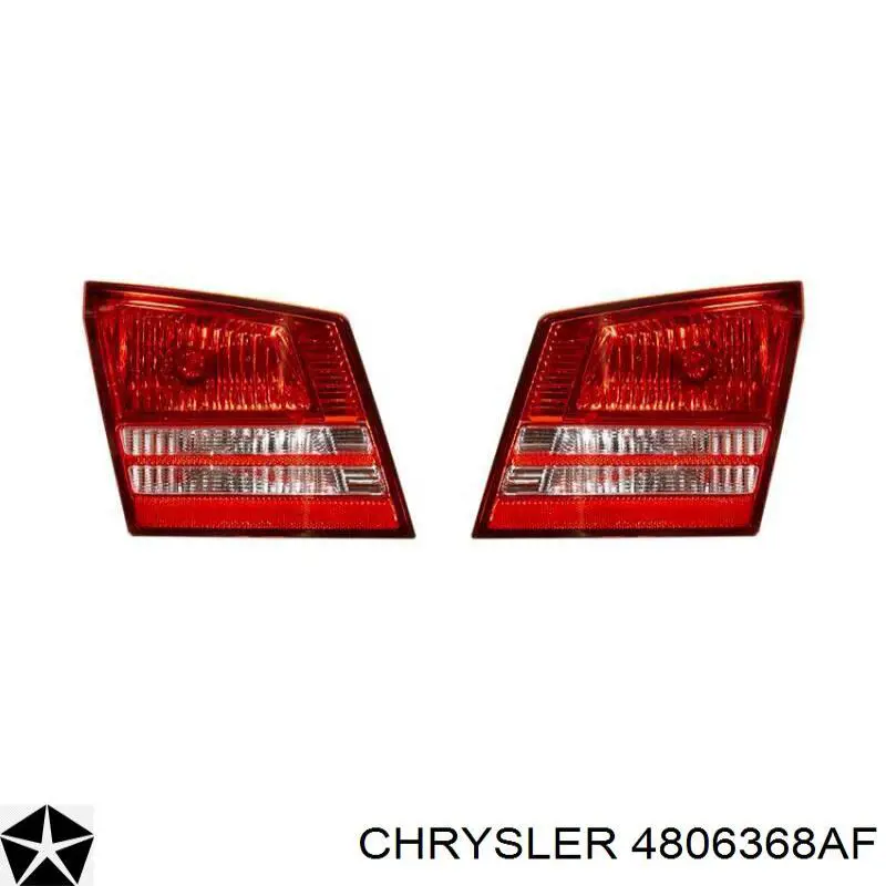 4806368AC Chrysler ліхтар задній правий, внутрішній