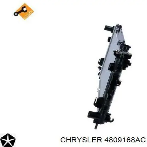 Радіатор основний Chrysler 4809168AC ціна, від 134.67 USD