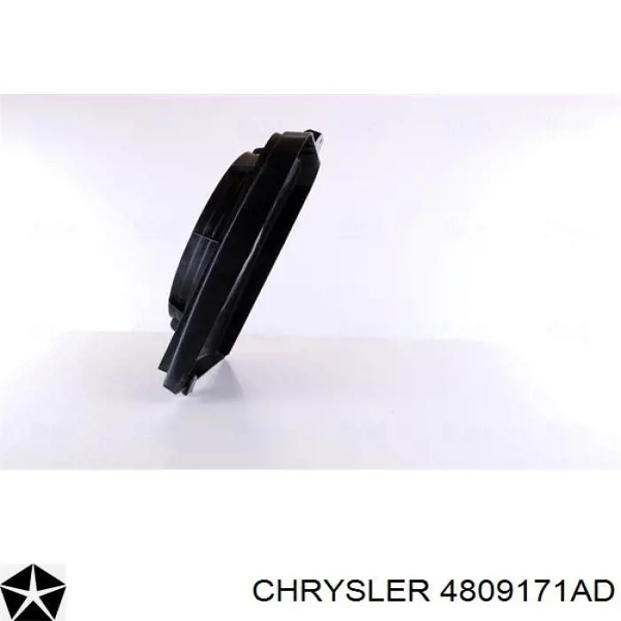 4809171AD Chrysler електровентилятор охолодження в зборі (двигун + крильчатка, лівий)