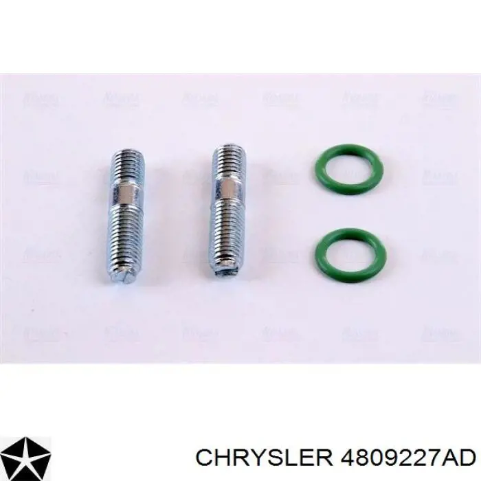 Радіатор кондиціонера 4809227AD Chrysler