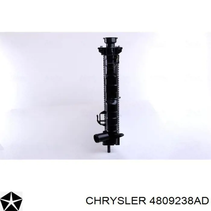 Радіатор основний Chrysler 4809238AD ціна, від 109.23 USD