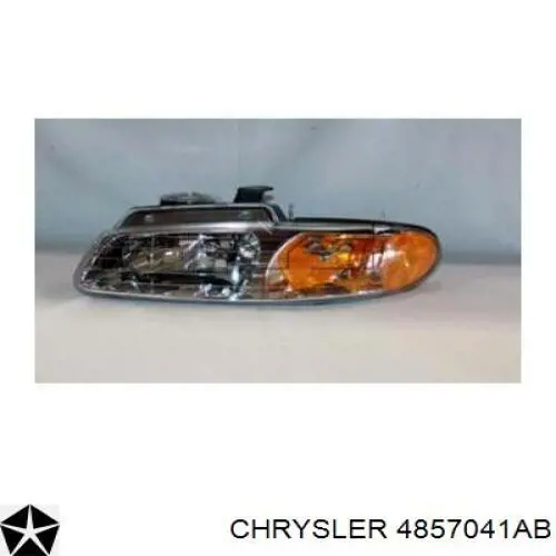 4857041AB Chrysler фара ліва