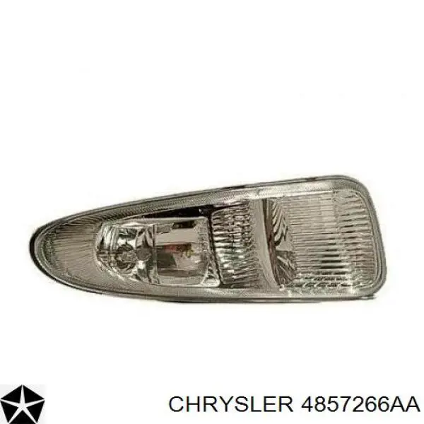 4857266AA Chrysler фара протитуманна, права