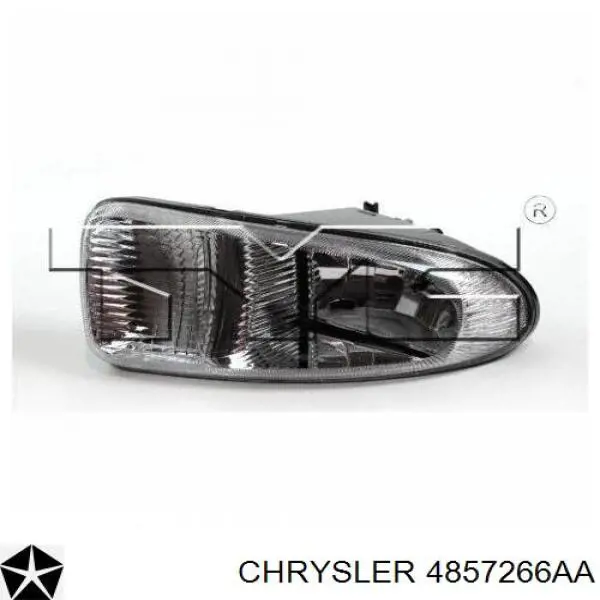 Фара протитуманна, права 4857266AA Chrysler