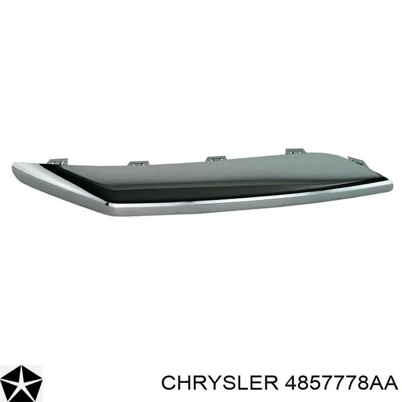 Молдинг переднього бампера, правий Chrysler 4857778AA ціна, від 26.76 USD