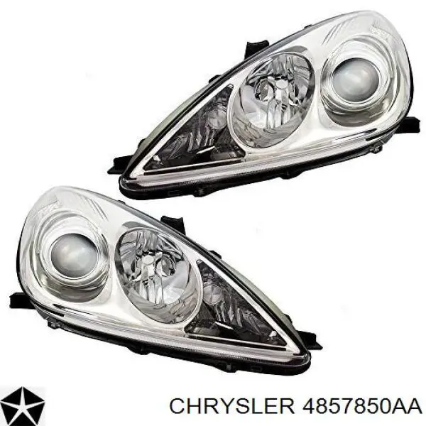 4857850AA Chrysler Фара правая