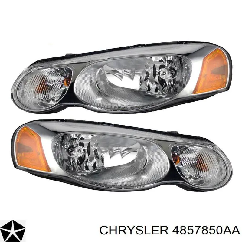 Права блок фара Chrysler 4857850AA ціна, від 101.64 USD