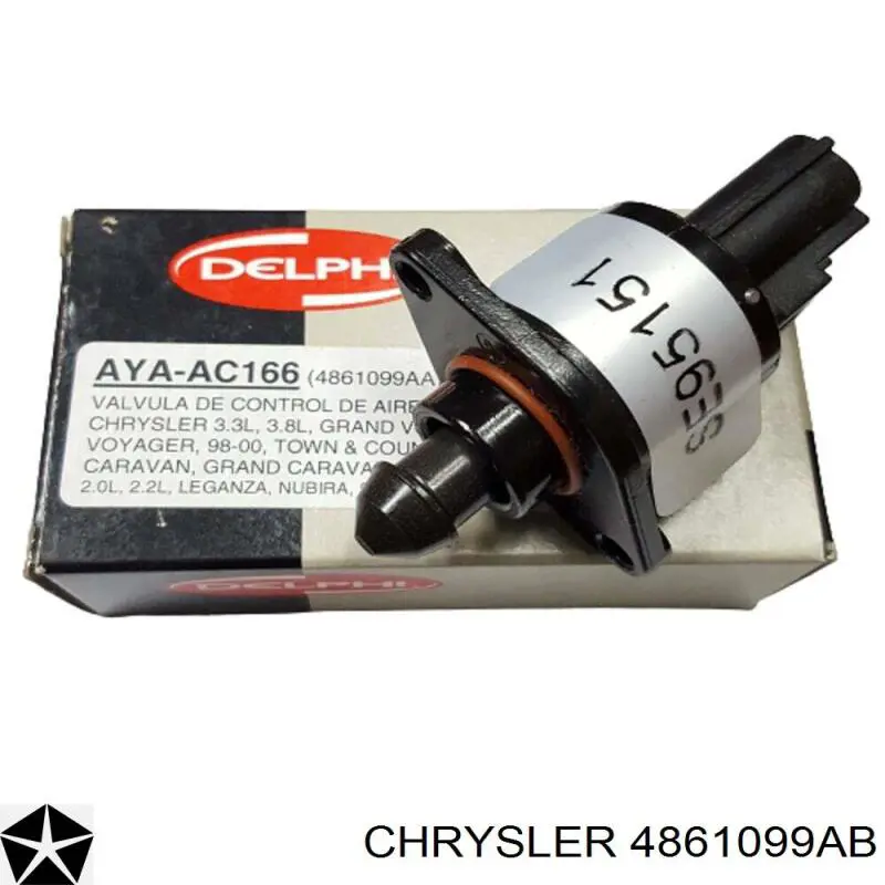 Купити 4861099AB Chrysler Клапан / регулятор холостого ходу