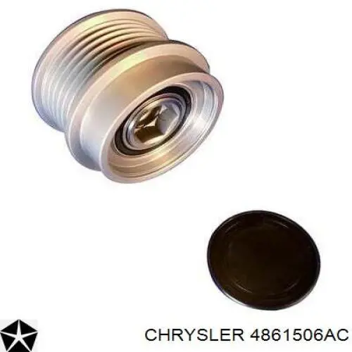 Шків генератора 4861506AC Chrysler