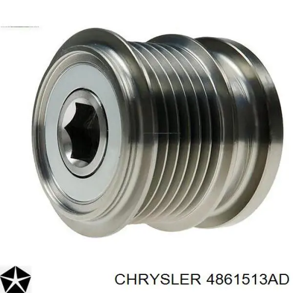 Інерційний шків Chrysler 4861513AD ціна, від 58.66 USD
