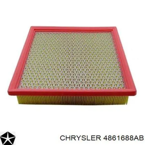 Елемент повітряного фільтра Chrysler 4861688AB ціна, від 8.35 USD