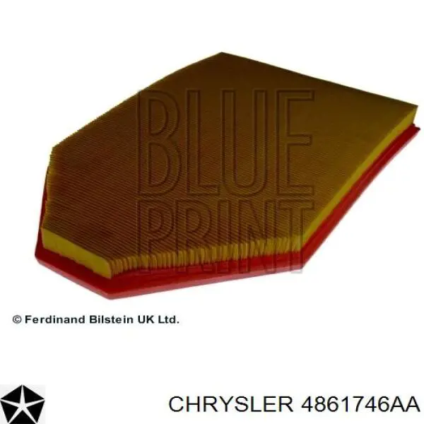 Елемент повітряного фільтра Chrysler 4861746AA ціна, від 13.59 USD