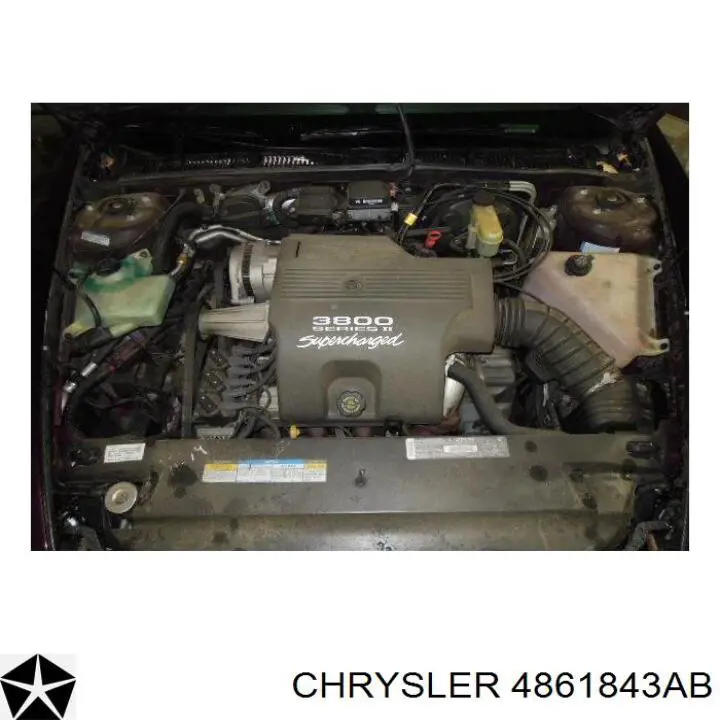 Корпус повітряного фільтра Chrysler 4861843AB ціна, від 382.08 USD