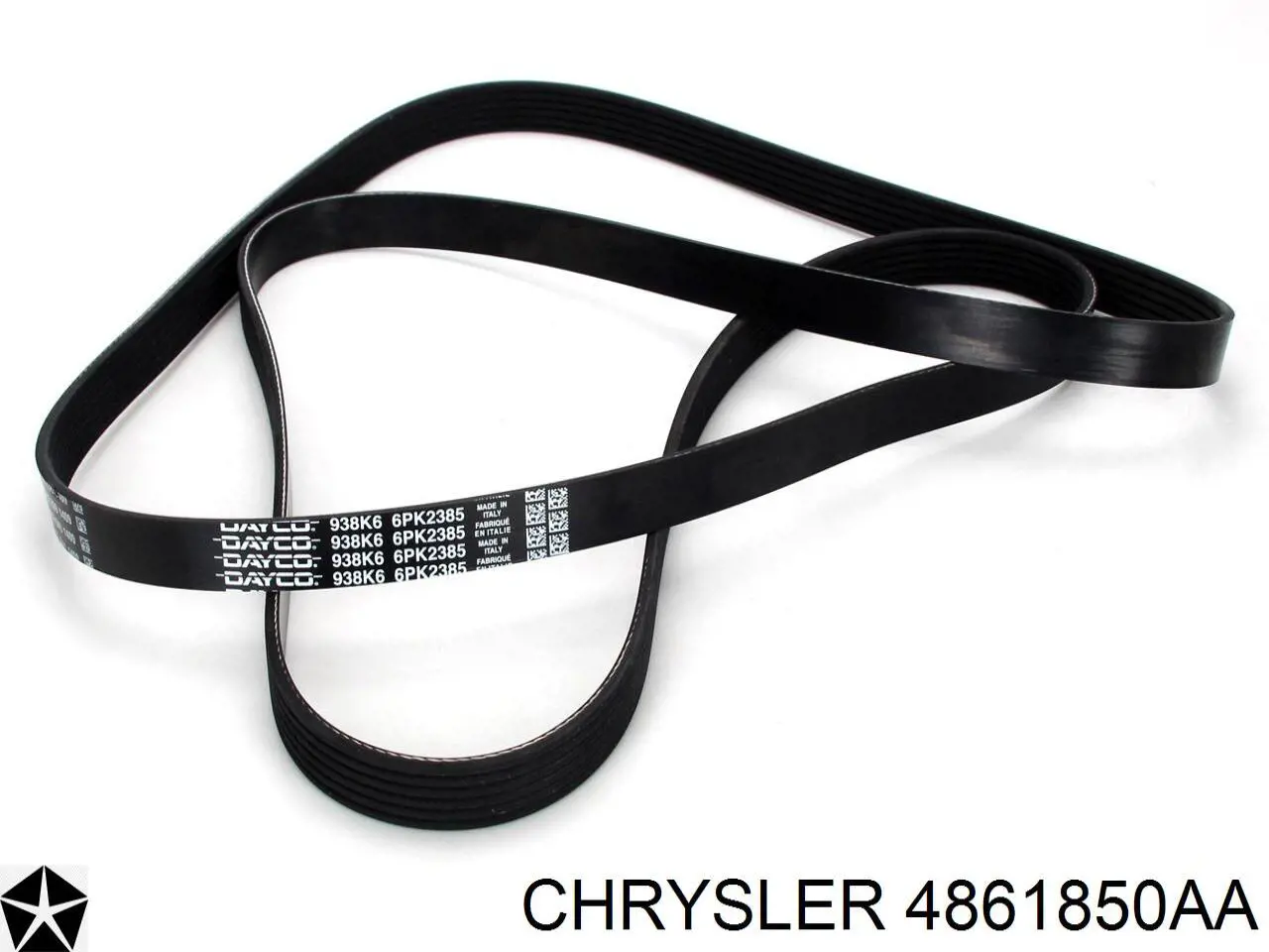 Клиновий ремінь Chrysler 4861850AA ціна, від 24.68 USD