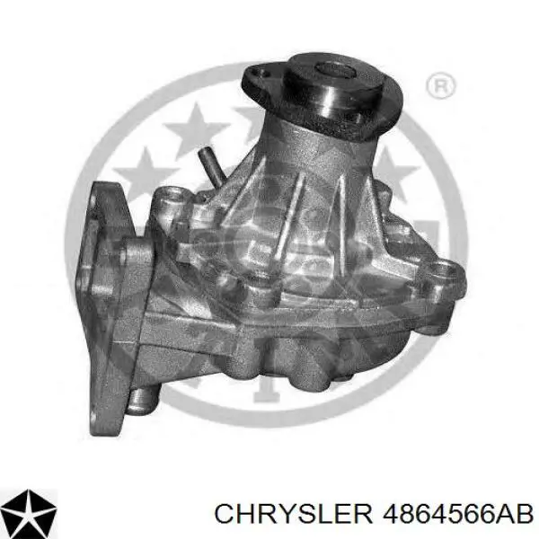 Купити 4864566AB Chrysler Насос охолоджуючої рідини