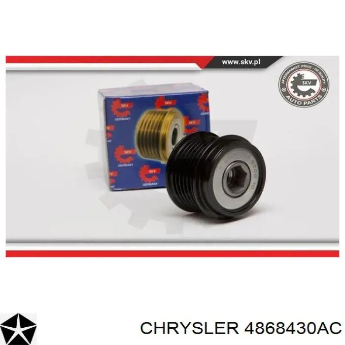 Генератор автомобільний Chrysler 4868430AC