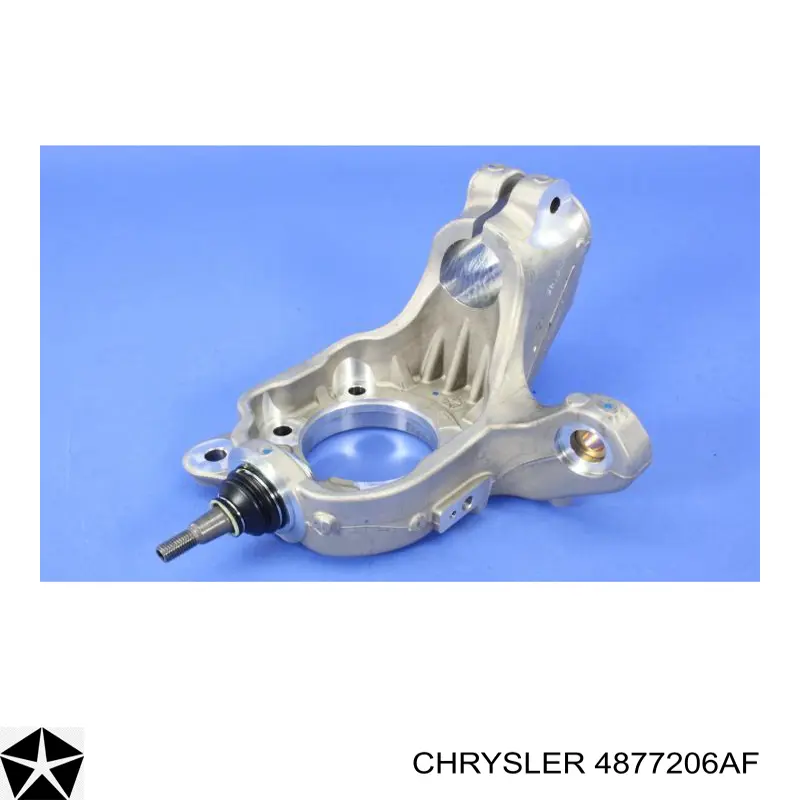 4877206AF Chrysler Цапфа - поворотний кулак передній, правий
