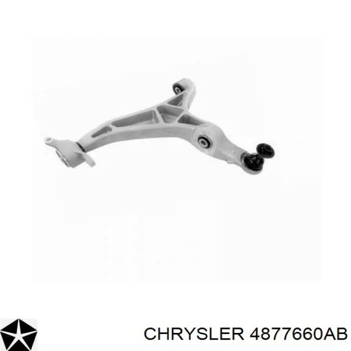 Купити 4877660AB Chrysler Важіль передньої підвіски нижній, правий