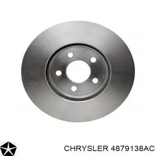 4879138AC Chrysler диск гальмівний передній