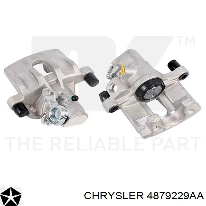 Диск переднього гальма Chrysler 4879229AA ціна, від 28.83 USD